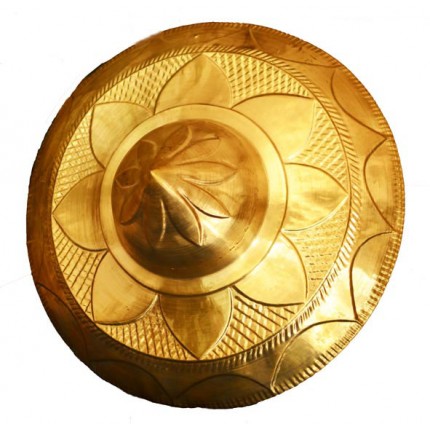 Handicraft Brass Metal Wall Jaapi -16 Inch